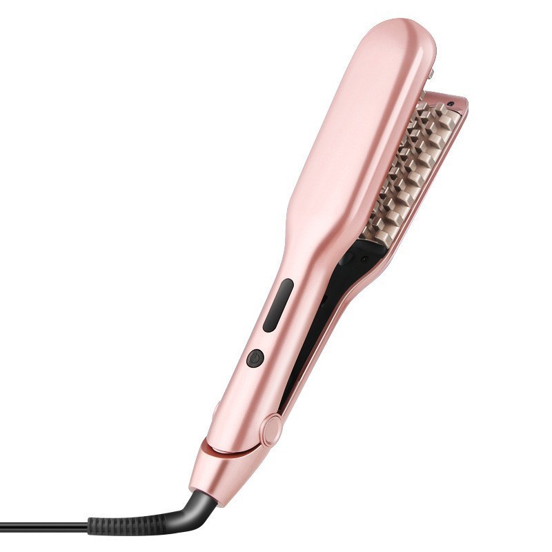 跨境玉米烫卷发棒格子夹板蓬松发根多功能玉米须波浪垫发根负离子图5