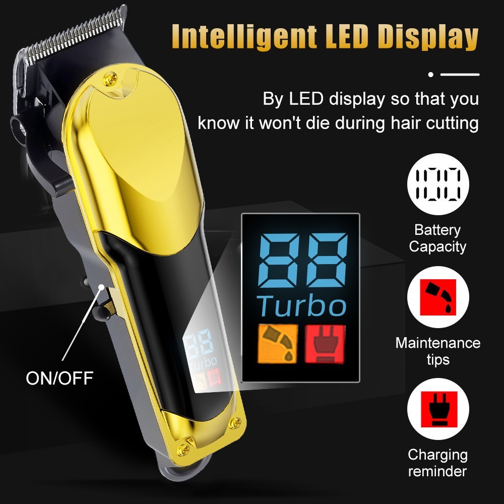 跨境新品理发器电推剪家用剪发神器自助剪男士油头电动推子剃头刀图2