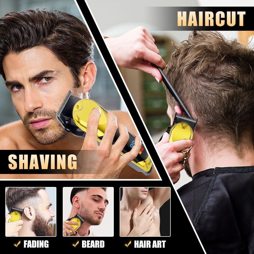 跨境新品理发器电推剪家用剪发神器自助剪男士油头电动推子剃头刀图4