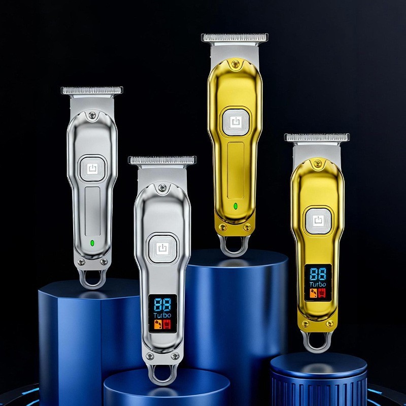 便携电推子充插两用液晶数显可悬挂电动理发推剪理发器图2