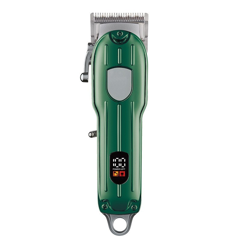 跨境金属理发器电推剪充电式电推子油头电动专业剪数显发廊理发推图4