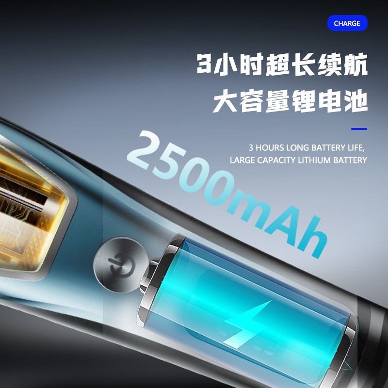 专业电推剪新款外转子电动理发器数显油头推静音图2