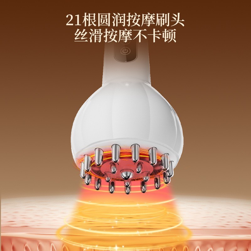 电动经络刷刮痧仪疏通理疗仪拔罐刮痧一体机瘦肚子全身按摩器图3