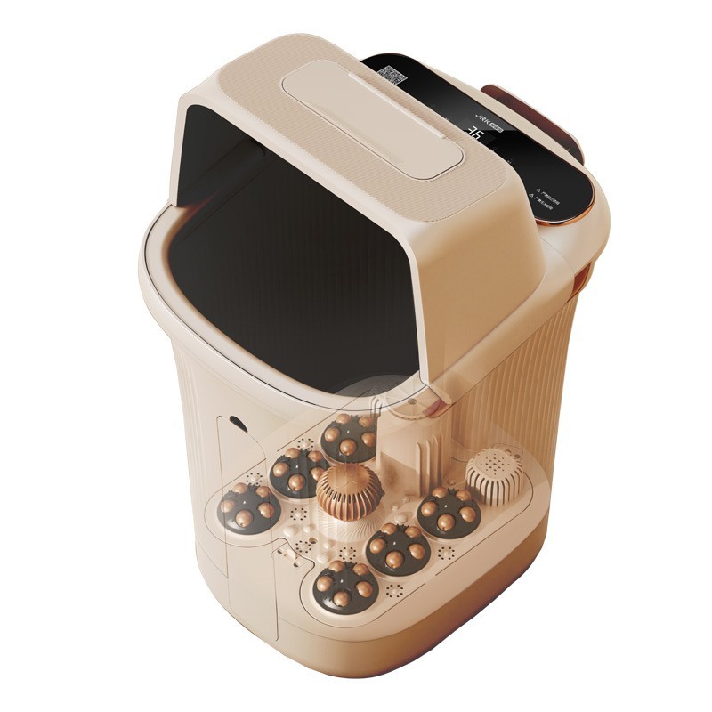 洗脚盆电动按摩足浴桶深桶加热恒温小腿泡脚桶足浴盆图5