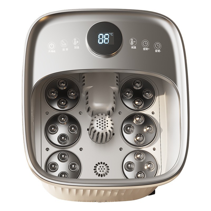 足浴盆恒温加热足浴盆全自动按摩家用电动泡脚桶按摩足浴跨境图5