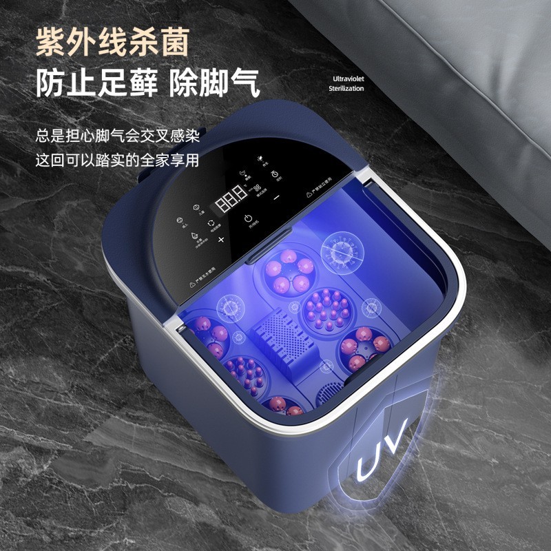 定制泡脚桶恒温加热足浴盆全自动按摩家用高深足浴桶足浴智能按摩图3