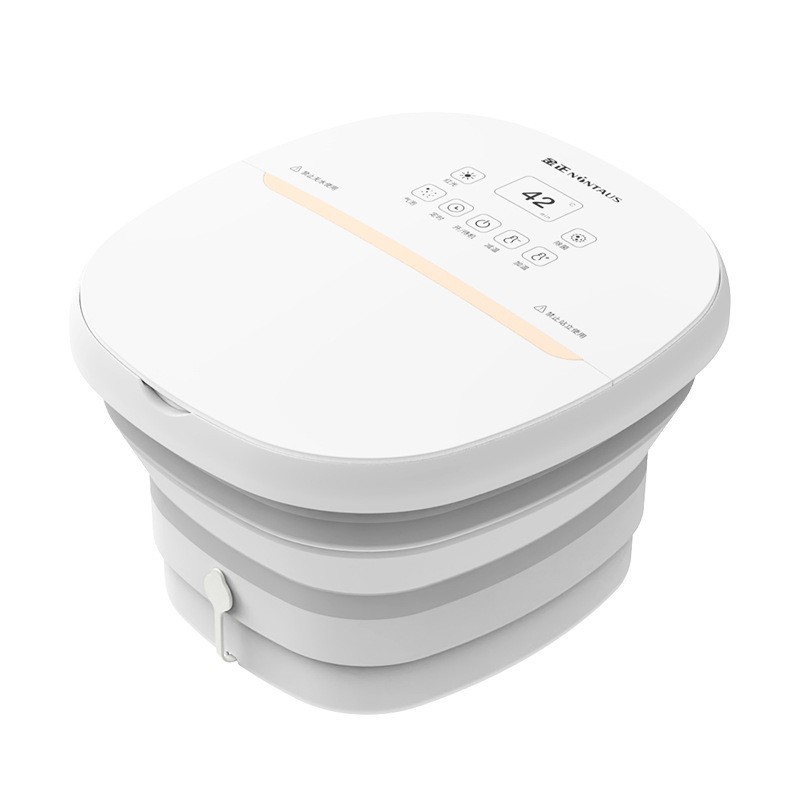 定制折叠足浴盆泡脚桶气泡冲浪家用按摩洗脚盆加热电动恒温图4