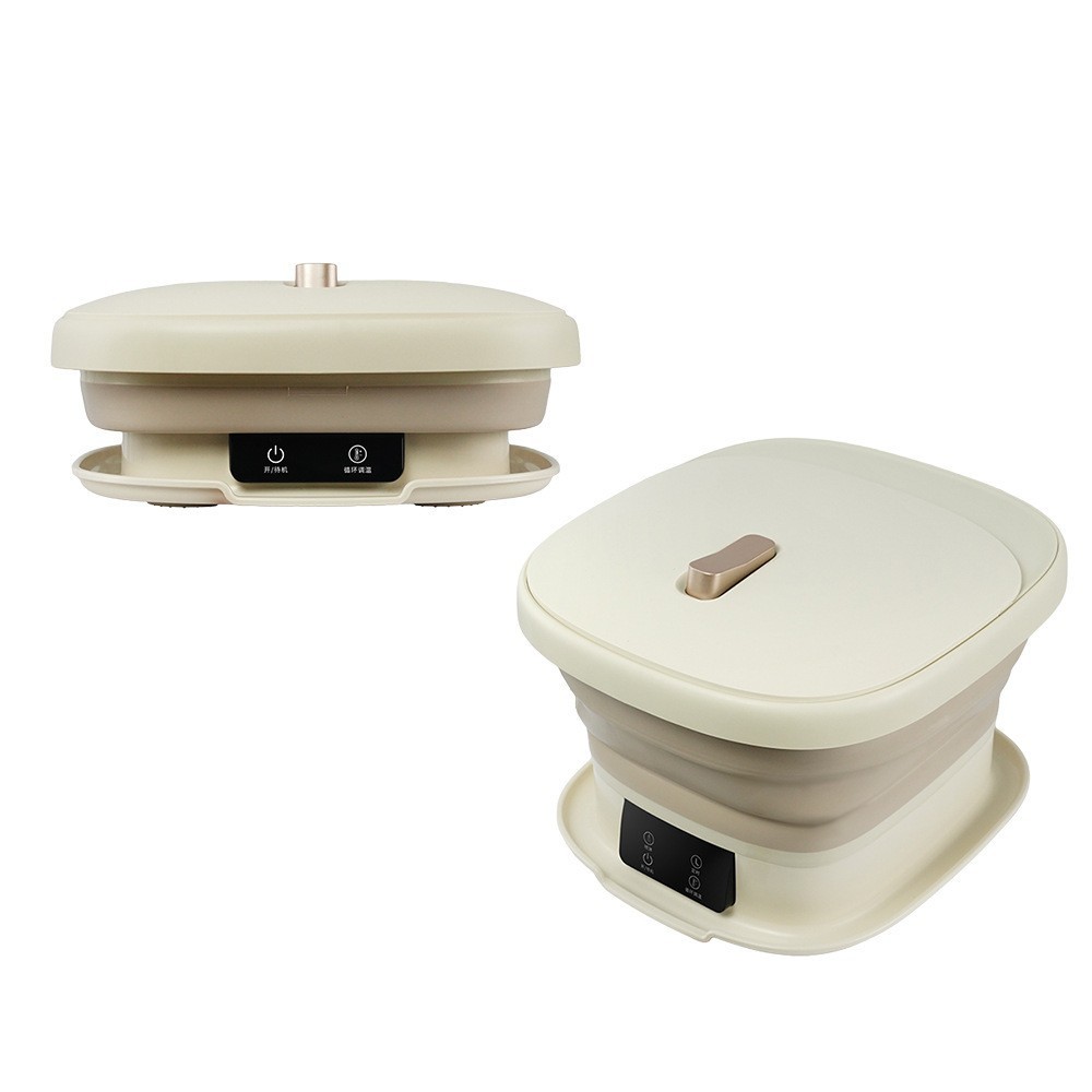 智能家用可折叠洗脚桶恒温加热足浴电器按摩泡脚桶足浴盆图5