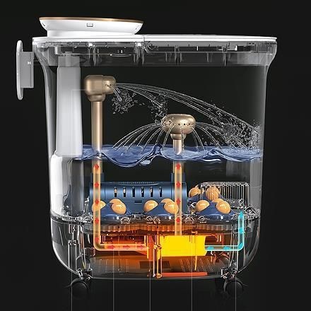 家用电动泡脚盆按摩过小腿足浴盆全自动加热泡脚桶药包恒温图4