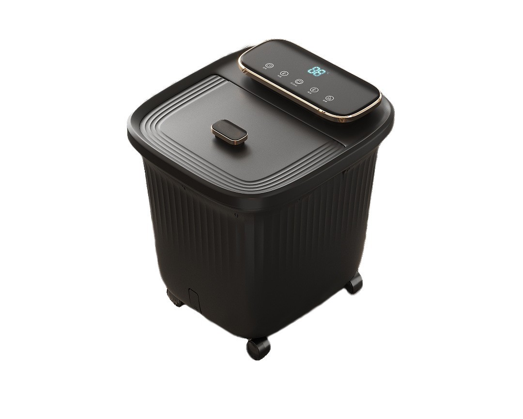 跨境泡脚桶家用深桶足浴盆按摩器高款加热熏蒸泡洗脚盆恒温足疗图5