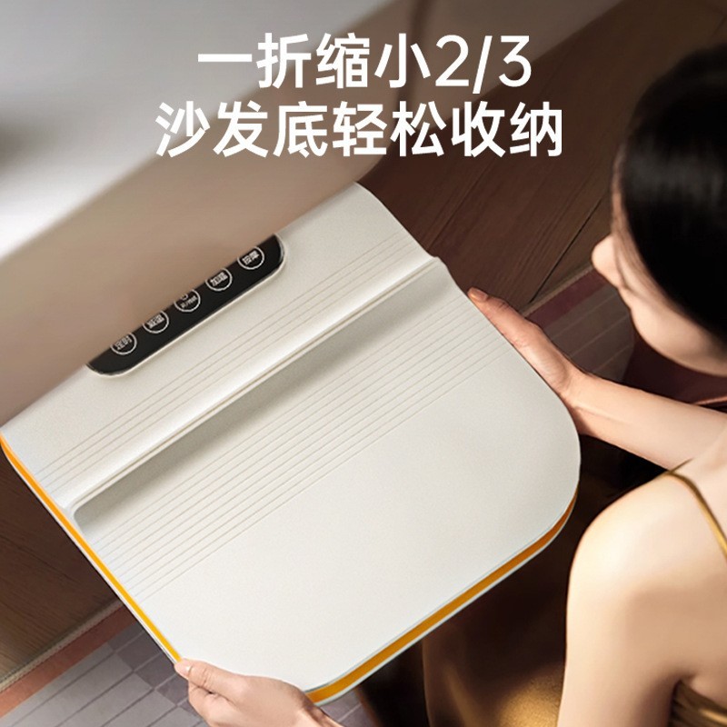 恒温加热电动足浴盆按摩泡脚桶足疗按摩器批发放松养生折叠洗脚图3
