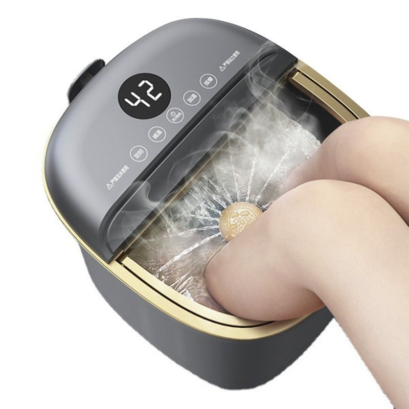 家用足浴桶恒温泡脚桶自动加热足疗桶电动按摩洗脚盆足浴器足部图2