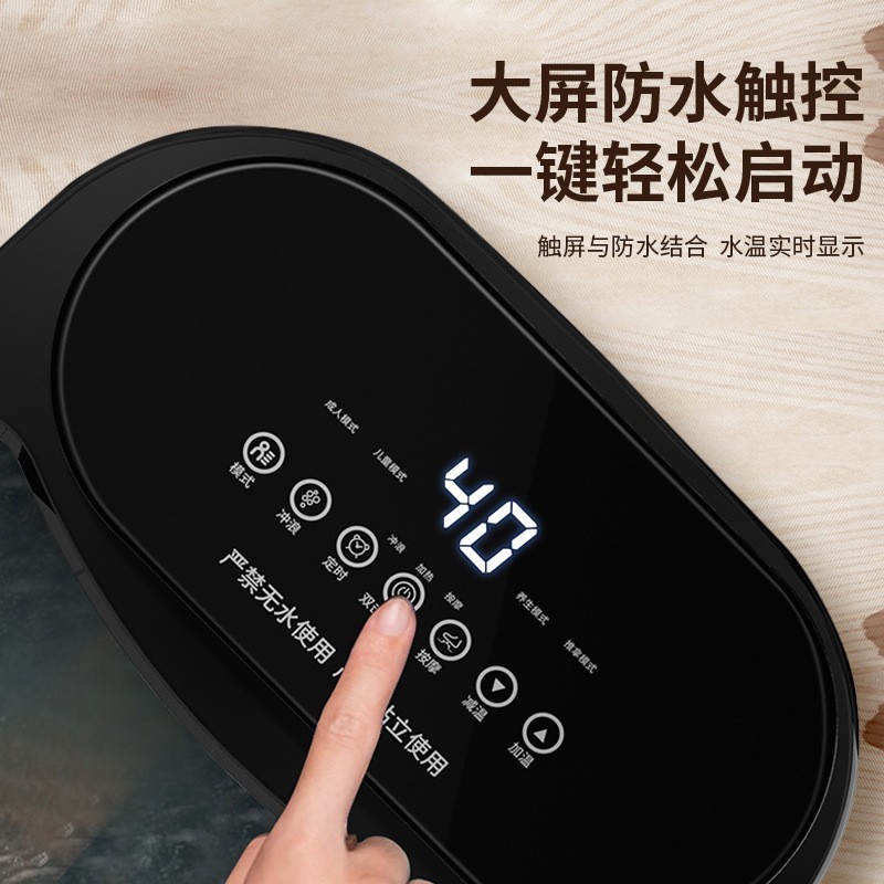 泡脚桶电动家用深桶足浴盆按摩器全自动恒温加热熏蒸泡洗脚盆足部图2