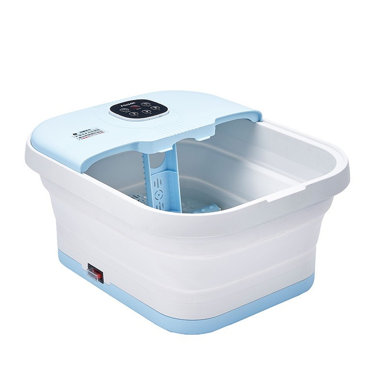 亚马逊爆款北美站黄金比例折叠足浴盆磨脚石自动加热恒温洗脚盆图4