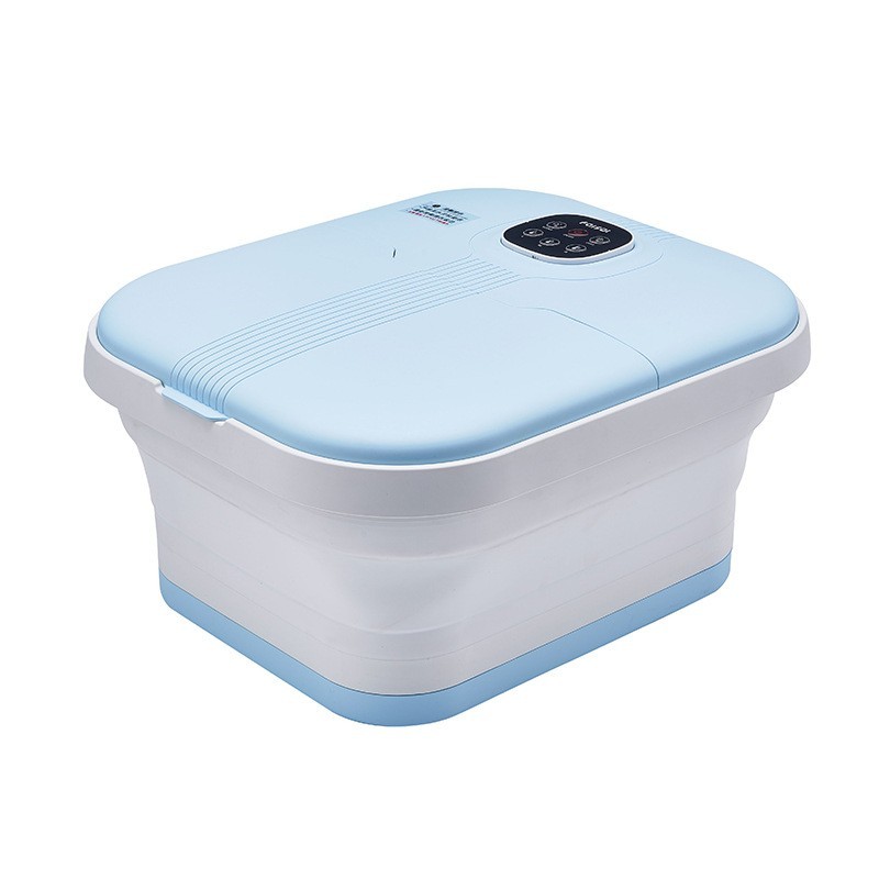 亚马逊爆款北美站黄金比例折叠足浴盆磨脚石自动加热恒温洗脚盆图5