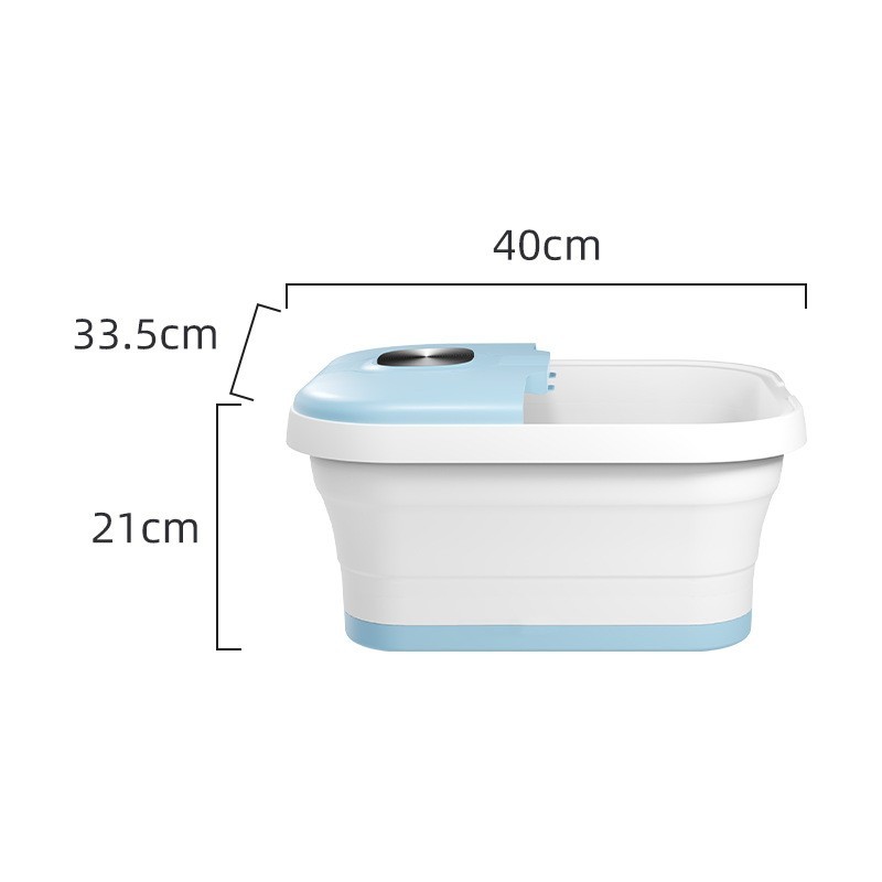跨境折叠泡脚桶智能日规美规欧规自动加热恒温折叠便携式洗脚盆图4