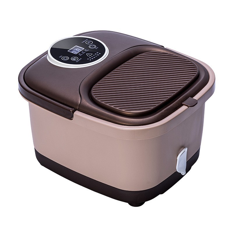 熏蒸气泡全自动电动按摩加热恒温家用洗脚盆足疗机泡脚足浴盆