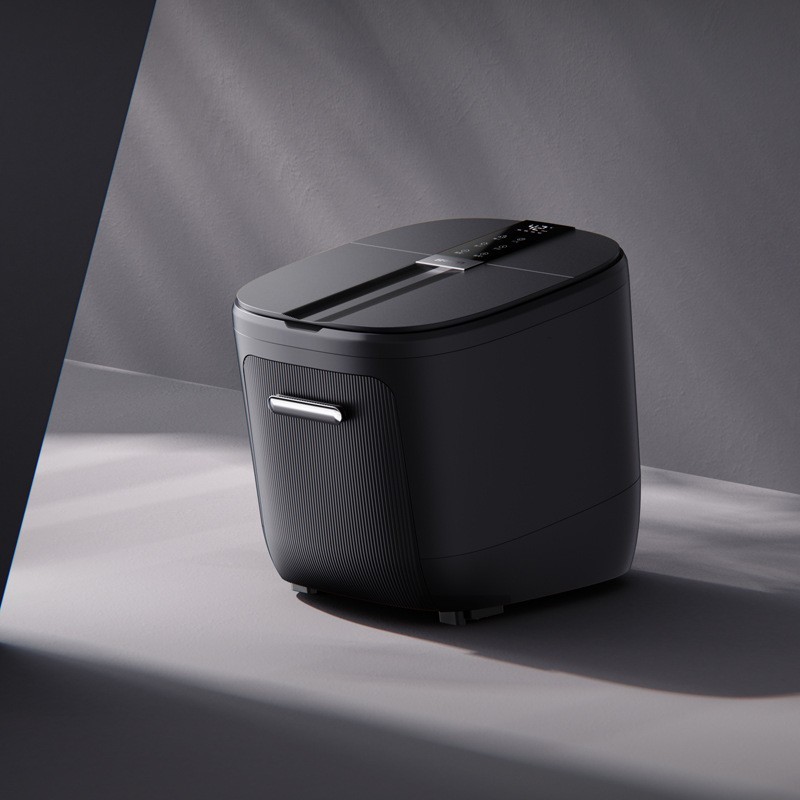 工厂定制泡脚桶加热恒温按摩洗脚桶家用电动智能高深桶养生足浴盆图4