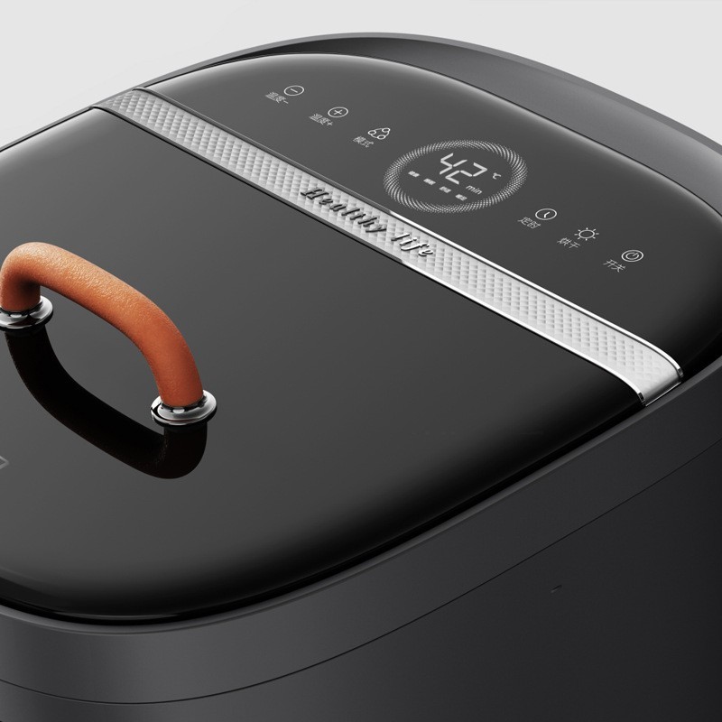 工厂定制高深泡脚桶全自动电动按摩足浴盆加热烘干家用恒温洗脚盆图3