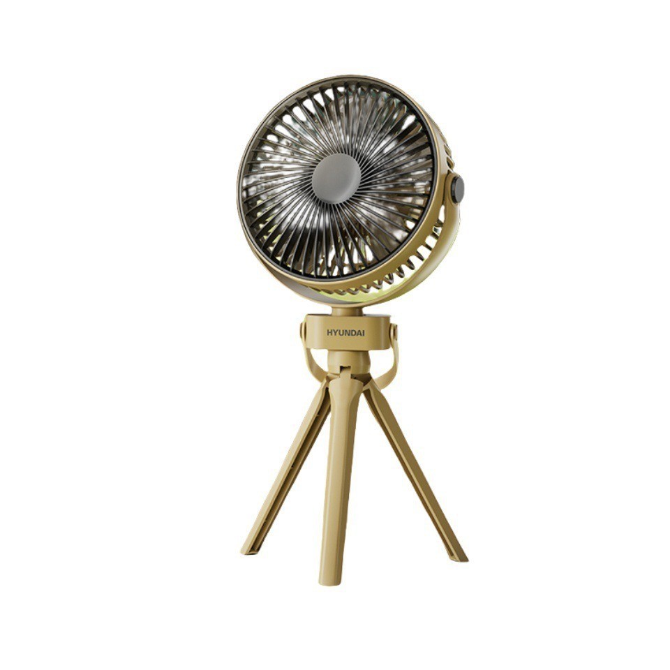 新款户外露营风扇三脚架灯吊扇帐篷USB充电风扇图4