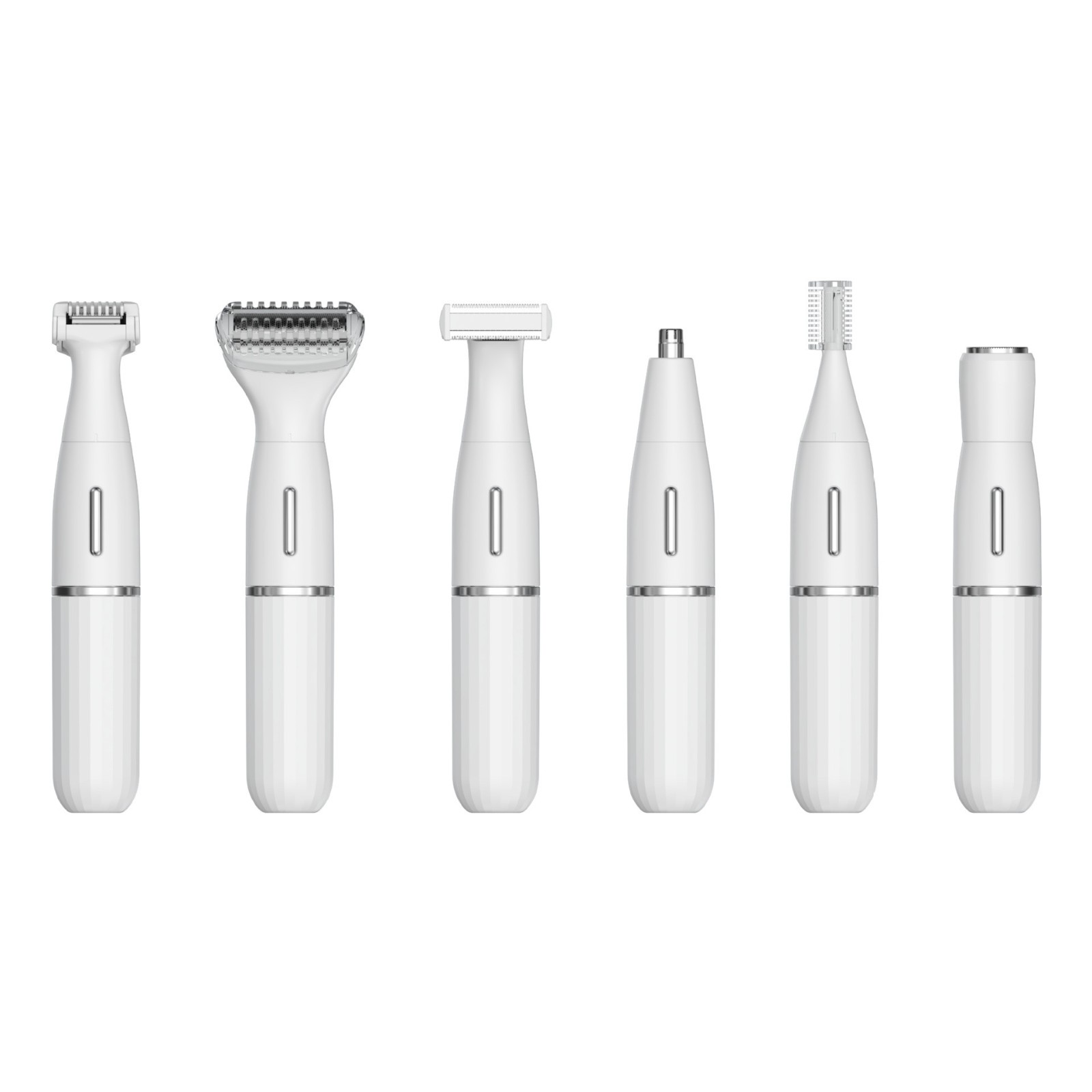 定制跨境新款6合1多功能修剪器女士修眉鼻毛根毛电动剃毛器充电式图2