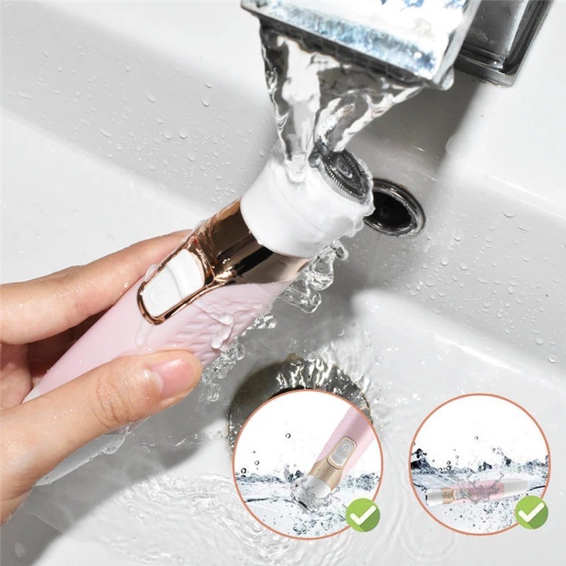 新款多功能脱毛器充电女士剃毛器电动脱毛仪鼻毛修眉套装私处图3