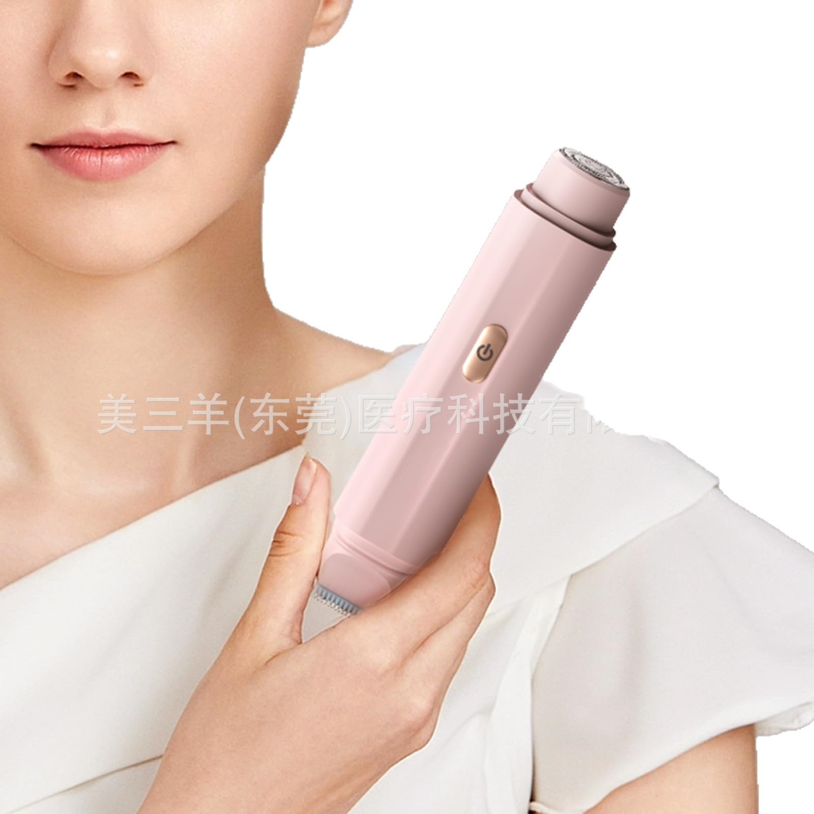 跨境爆款双头脱毛器女士电动剃毛器私处腋毛拔毛器阴毛剃须刀家用图5