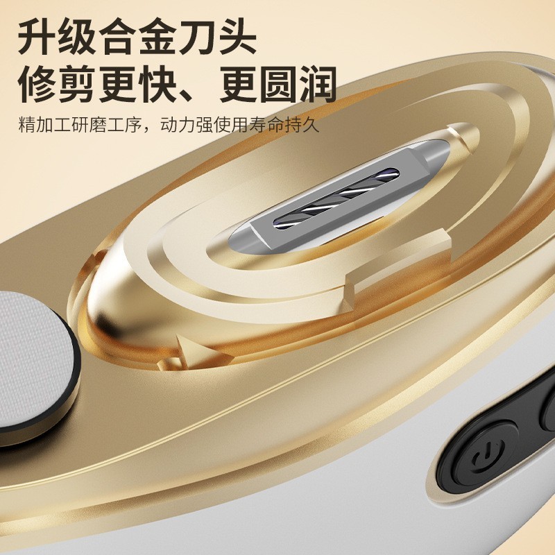 新款电动指甲刀二合一安全自动指甲剪成人儿童磨甲修剪器防夹肉图4