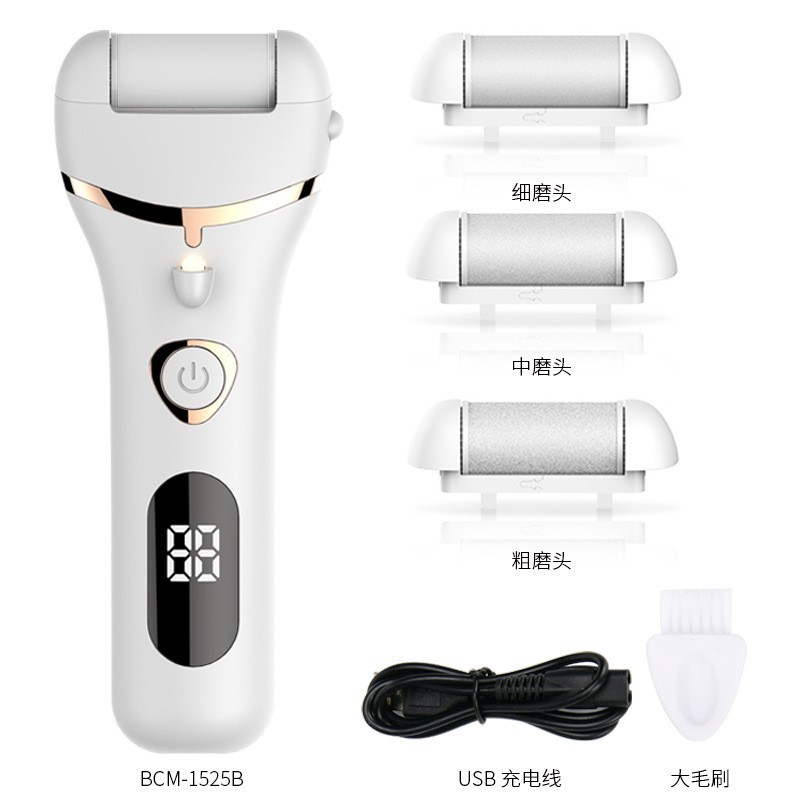 新款电动磨脚器数显去死皮修脚器去老茧脚皮修足器修脚神器图5