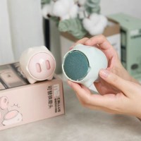 萌趣造型便携式吸尘电动磨脚器自动吸屑双档磁吸磨头神器