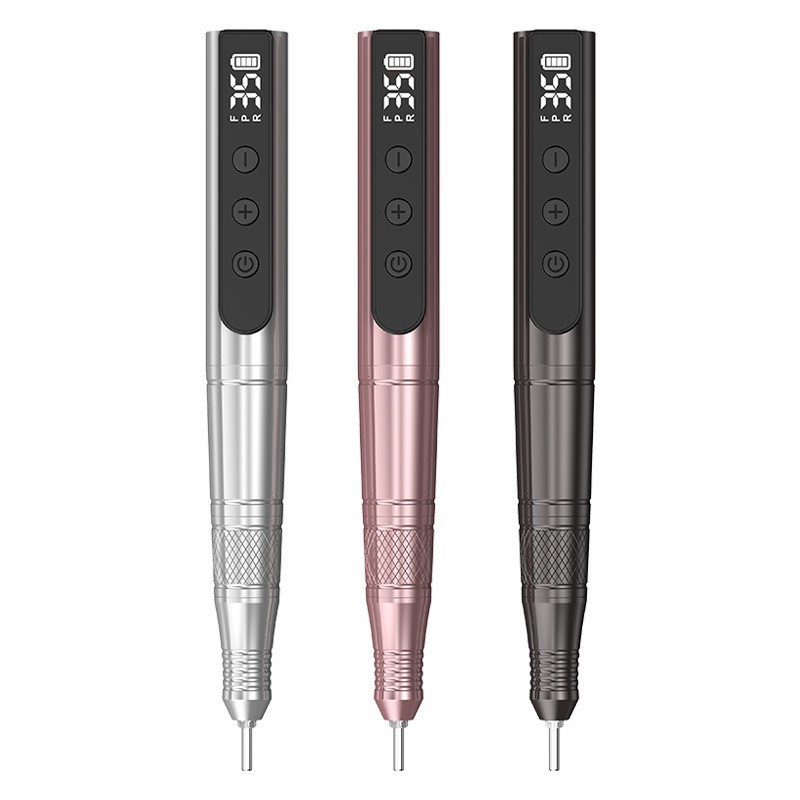 亚马逊跨境新款速卖通电池动美甲打磨机卸甲修甲器灰厚指甲打磨笔图5