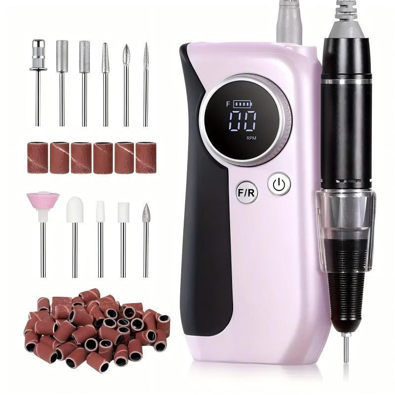 跨境专供美甲打磨机USB充电便携式专业电动卸甲机器专用跨境热销图2