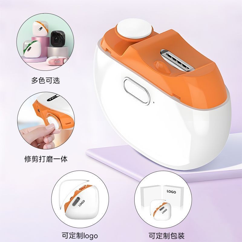 老人不夹肉电动指甲刀 婴儿全自动磨甲器 成人指甲钳指甲剪修甲刀图2