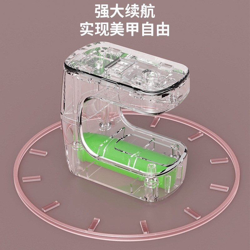 新款小方糖美甲灯光疗机速干led照灯不黑手迷你便携指甲甲片烤灯图2