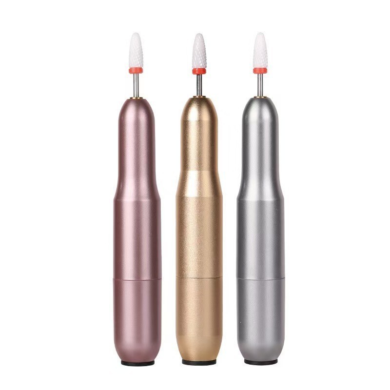 跨境美甲打磨机电动智能笔式便携打磨器修甲卸甲去死皮美甲店工具图5