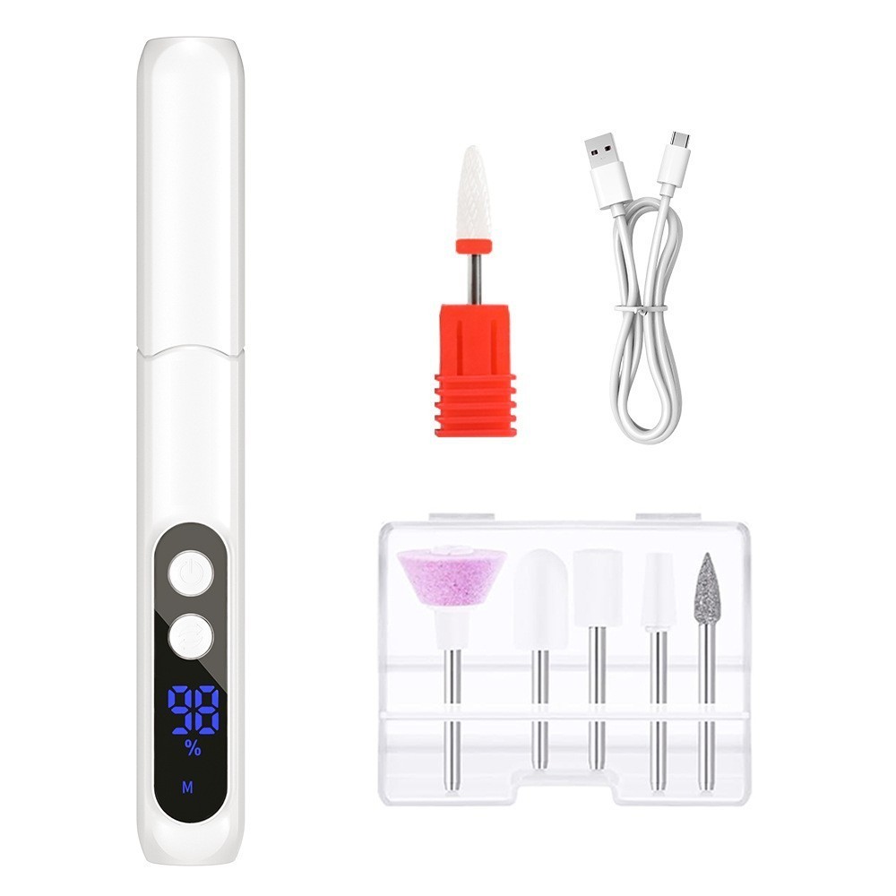 打磨机美甲工具新手美甲机去死皮抛光便携小型电动磨甲神器修甲仪图4