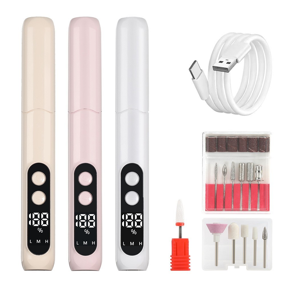 美甲打磨机电动卸甲磨指甲器修甲去死皮抛光工具美甲店专用修脚图5