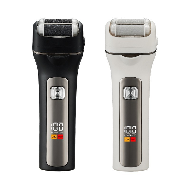 新款上市电动磨脚器新品升级双磨头组合祛老茧死皮磨脚修足部工具图5