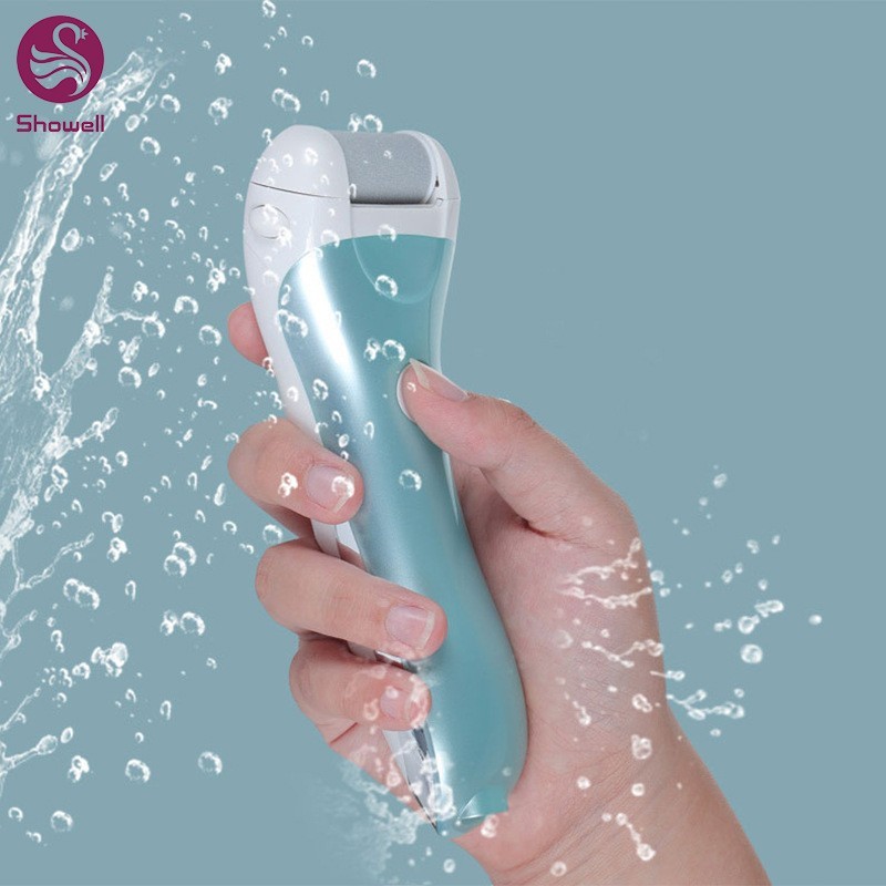 脚部去死皮工具防水电动修脚器 磨皮嫩肤修足自动磨脚器图3