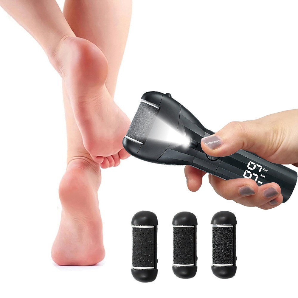 新款电动磨脚器家用便携式自动修脚器可拆卸水洗去死皮神器图5