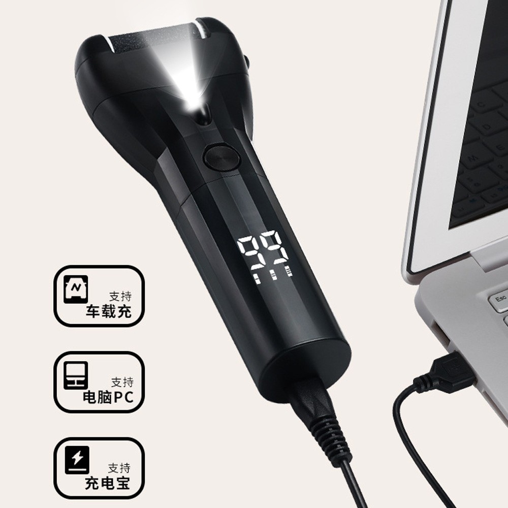 新款电动磨脚器家用便携式自动修脚器可拆卸水洗去死皮神器图4