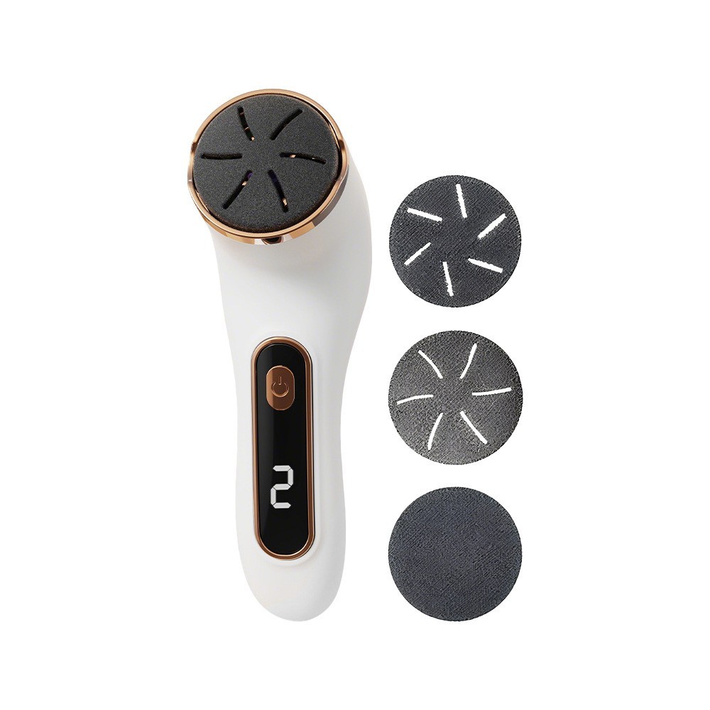 新款电动磨脚器去死皮吸尘修足机防水去老茧修脚磨脚器图5