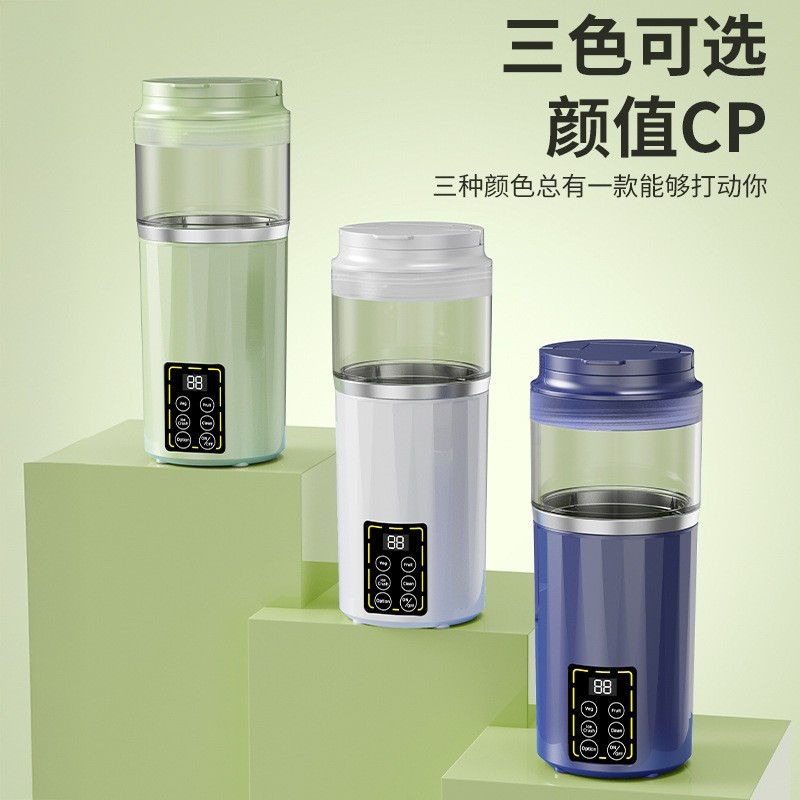 爆款榨汁机家用多功能便携式电动小型奶昔杯水果搅拌料理榨果汁机图3