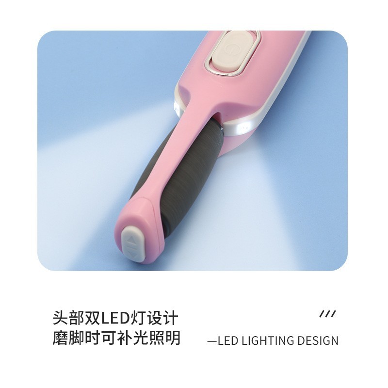 电动磨脚去死皮器 打磨角质磨脚修脚器 自动搓脚老茧修足修脚工具图4