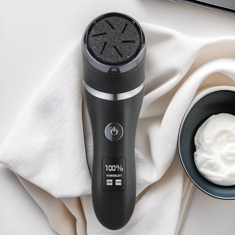 跨境电动磨脚器LCD数显吸尘磨脚去死皮器修脚器脚皮修足修复图3