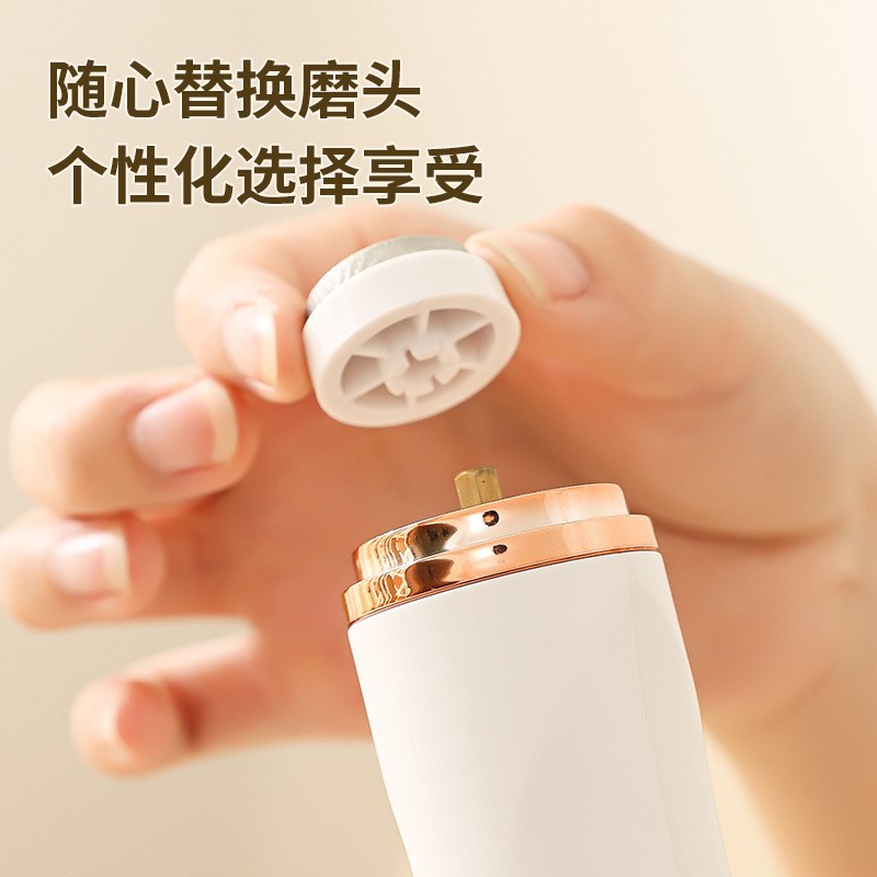 跨境便携式电动磨脚器全自动修足器去脚皮死皮老茧修脚底图3