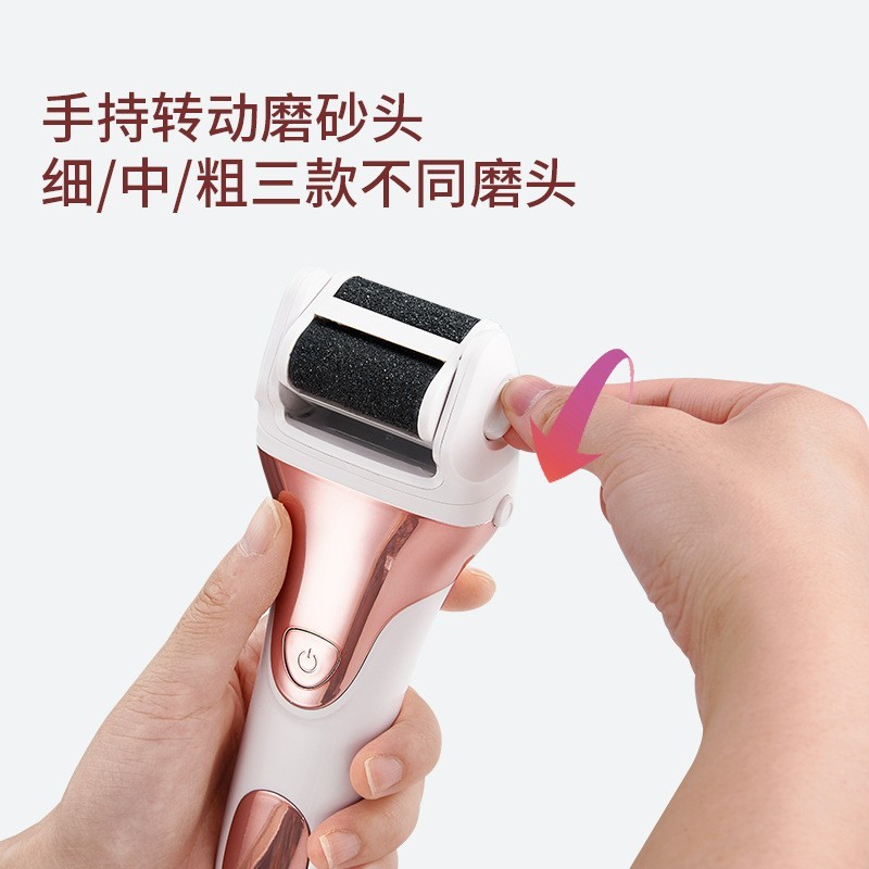 新款跨境电动磨脚器去死皮全身水洗防水修脚工具去老茧器数显修足图4