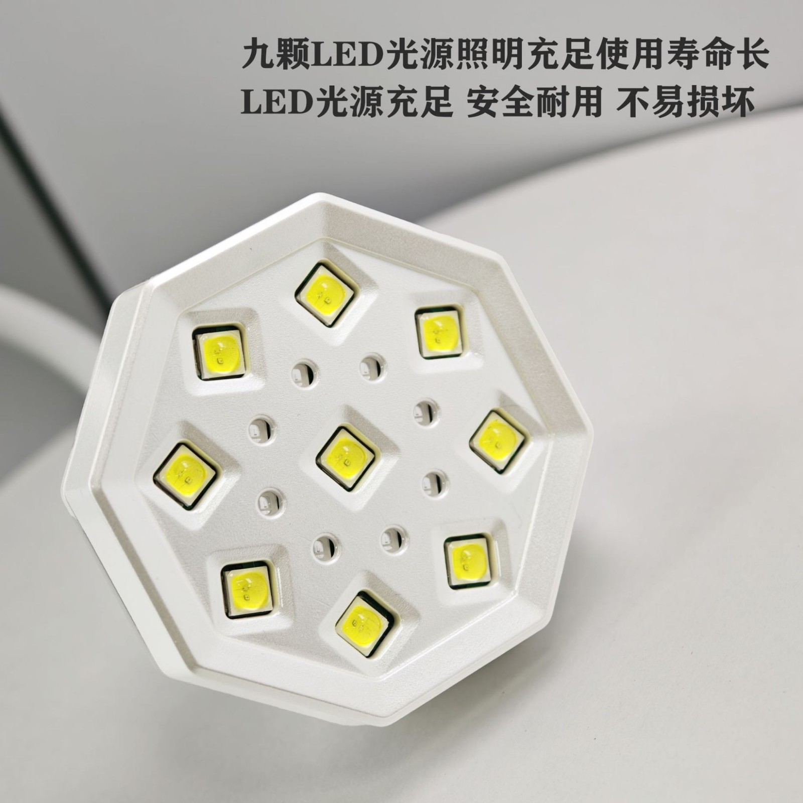 新款跨境台式莲花灯迷你美甲灯指甲延长胶烤灯甲片胶速干UV固化灯图2