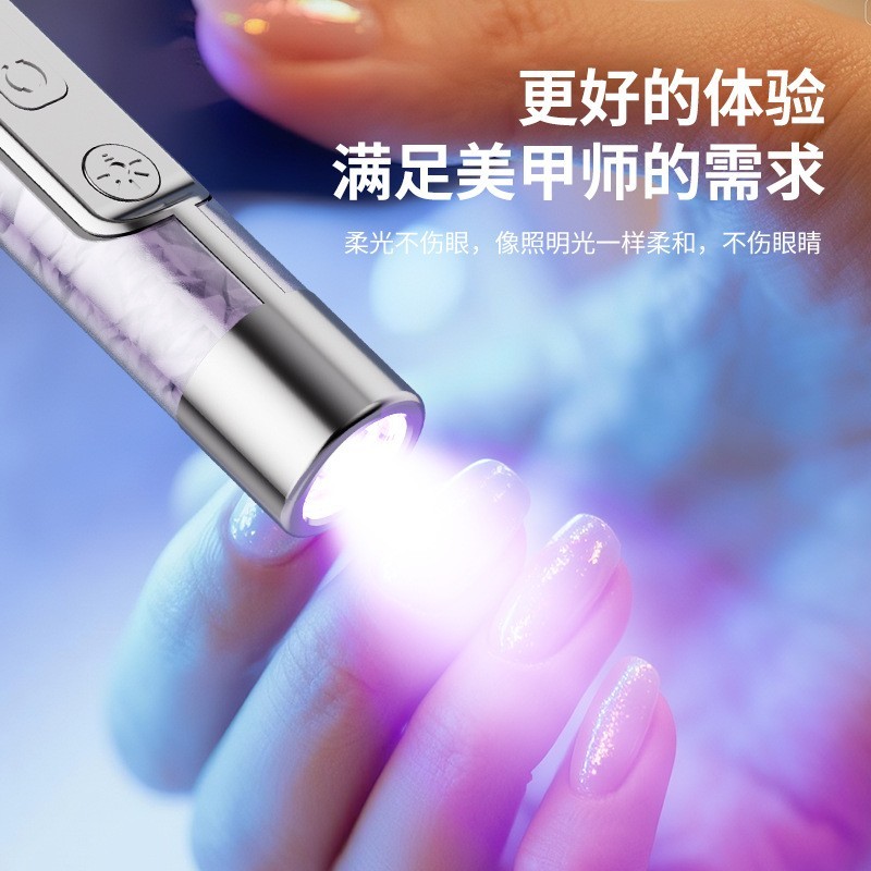 跨境液晶显示屏磨甲笔电动磨甲器美甲打磨机磨平抛光亮甲高效抛光图3