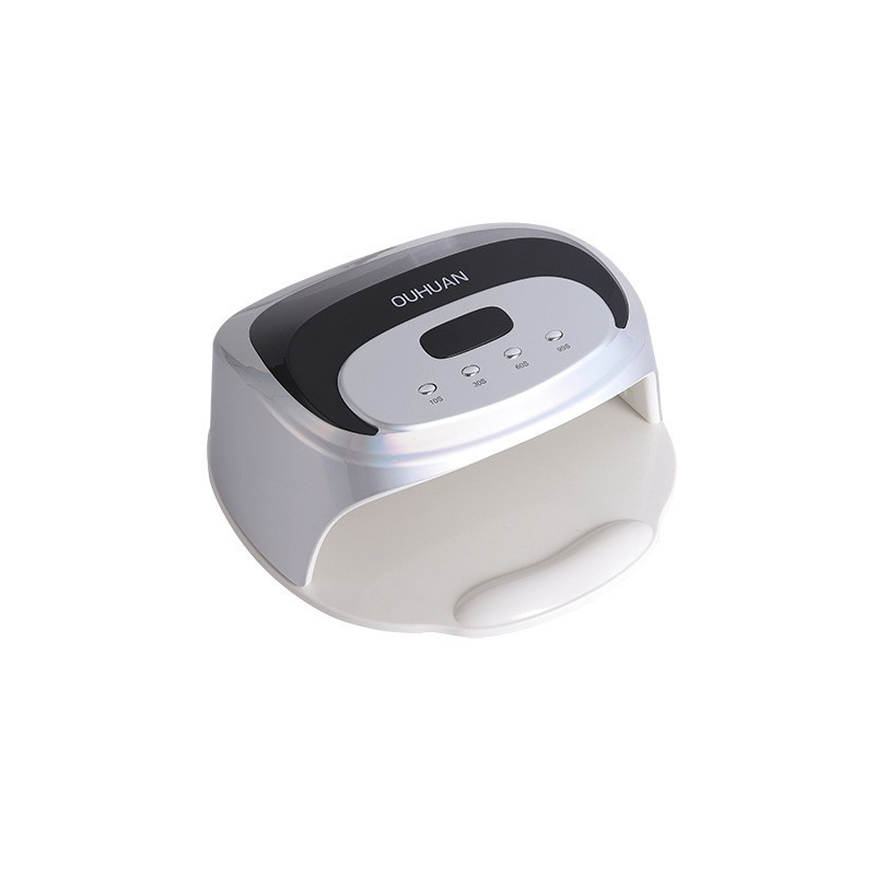 新款可视美甲灯烘干胶光疗机烤灯感应大功率速干照灯定制跨境